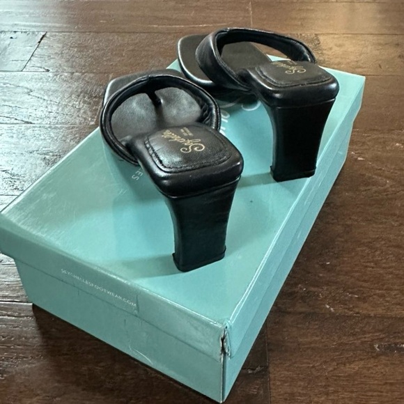 Seychelles EGO Black Leather Sandals – Women’s Size 7.5, Brand New, Retail $109 - Picture 10 of 13